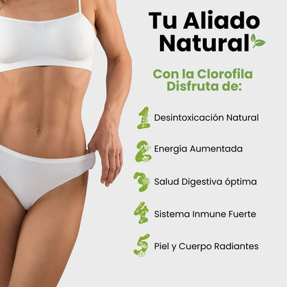 Clorofila Líquida 🍃 1 Litro x 1 Mes