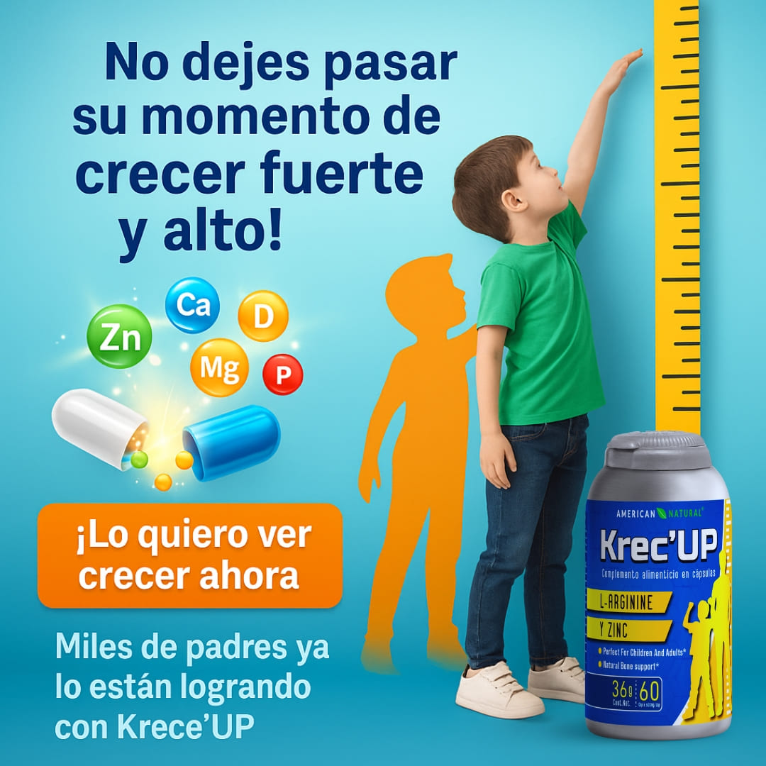 Krec’ UP: Crece Fuerte, Crece Seguro 💪