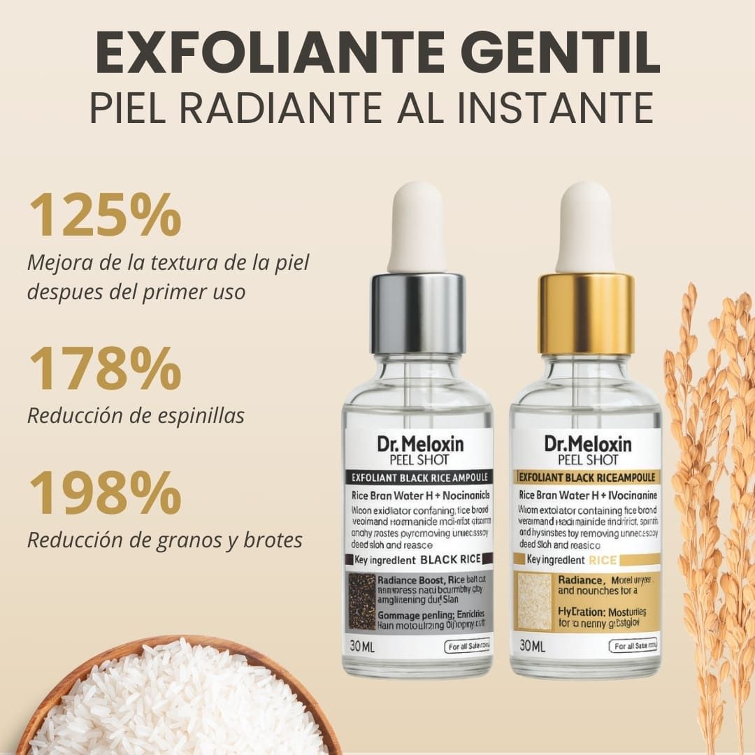 Dr. Melaxin: Exfoliante Combo 2x1