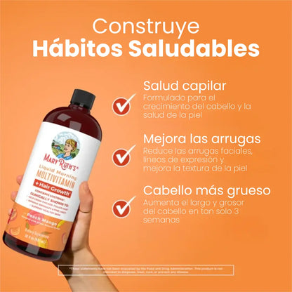 Mary Ruth's: Nutrición Completa para un Cabello y Piel Deslumbrantes