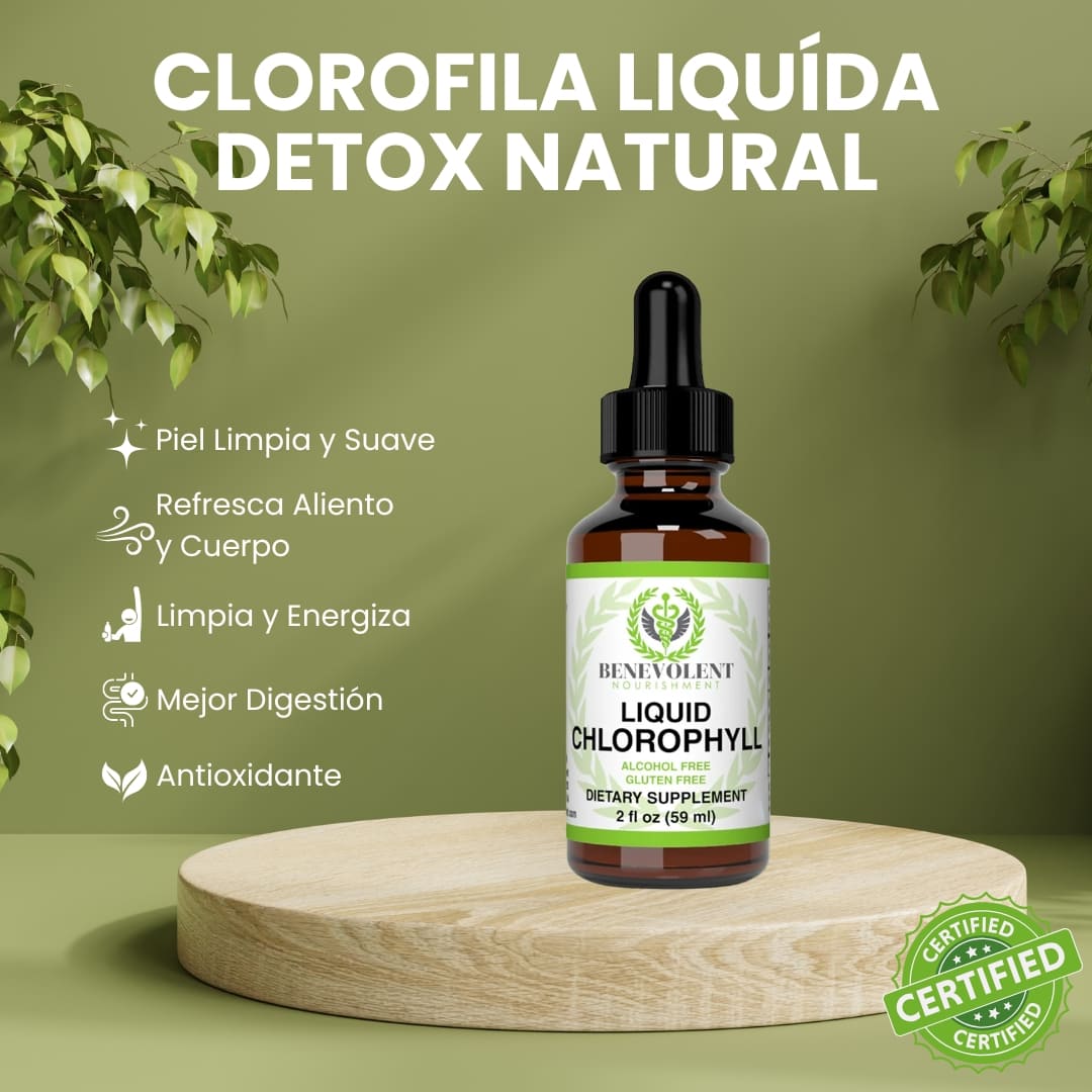 Clorofila Líquida - Benevolent 🌿