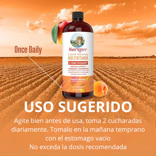 Mary Ruth's: Nutrición Completa para un Cabello y Piel Deslumbrantes