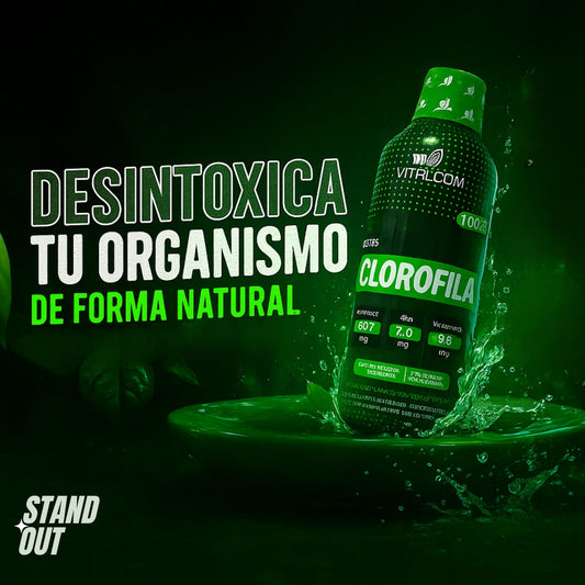 Clorofila Líquida 🍃 1 Litro x 1 Mes